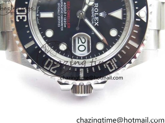 SS A2824 1:1 Case Bracelet 126600 XF Best Sea-Dweller and 904L Edition 0219